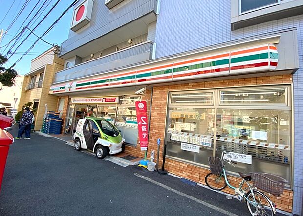 セブン-イレブン 横浜大口仲町店(約600m・徒歩8分)
