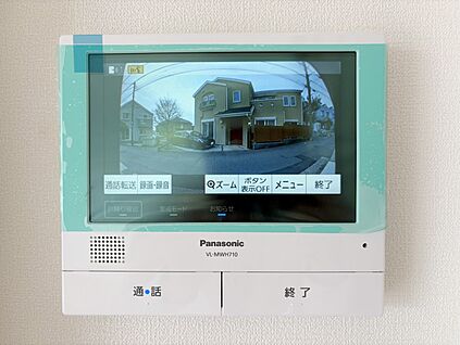 TVモニター付インターホン
