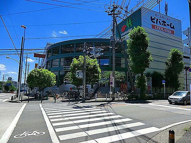マルエツ川崎宮前店(約600m・徒歩8分)