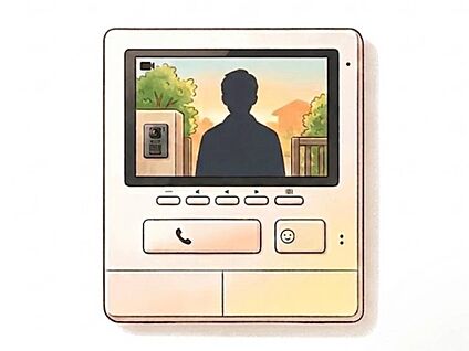TVモニター付きインターホン