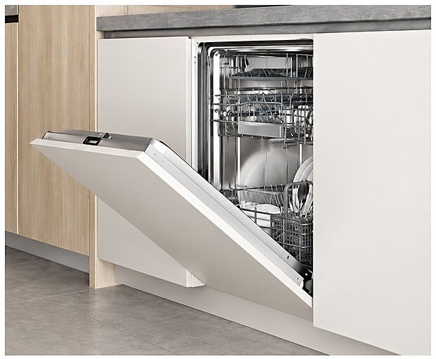 【パース・内観】■GAGGENAU製 フロントオープン食洗機 予洗い要らずで仕上がりの高い満足感 が得られる上質の食洗機