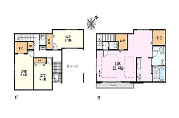 ＜南小岩５＞建物面積35坪超　大型新築戸建【三信不動産販売】 その他