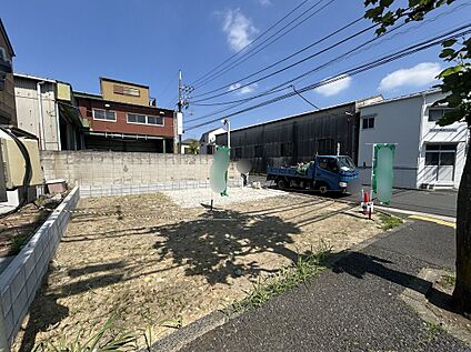 前面道路含む分譲地