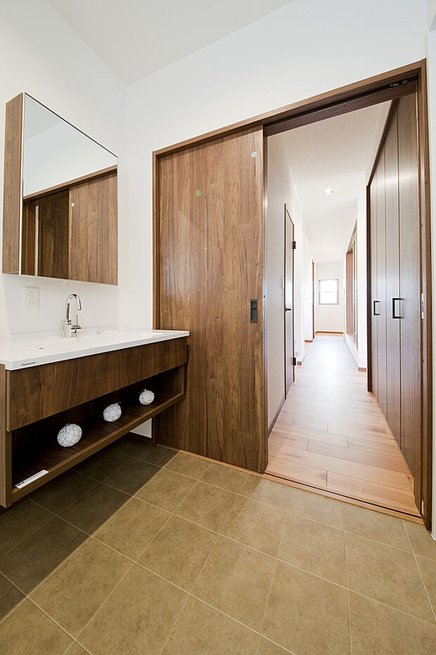 【当社施工例】洗面化粧台