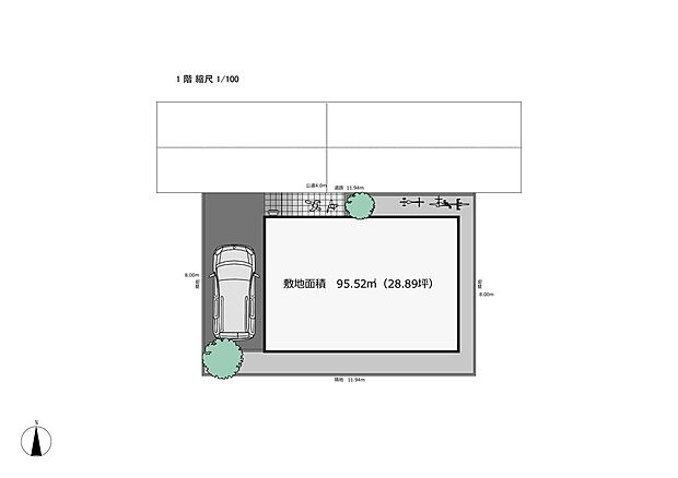 建物配置図