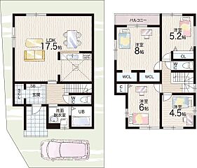摂津市鳥飼下　第1期　新築一戸建て その他