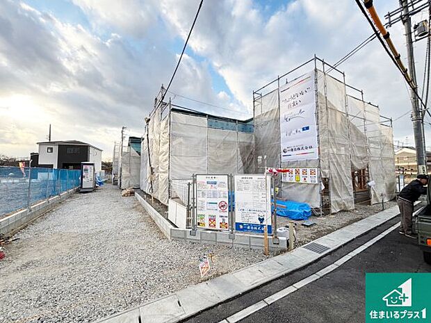 現在はこんな感じです。完成までが待ち遠しいですね。