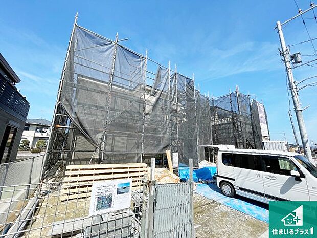 現在はこんな感じです。完成までが待ち遠しいですね。