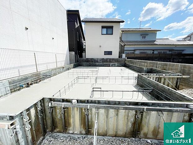 現在はこんな感じです。完成までが待ち遠しいですね。