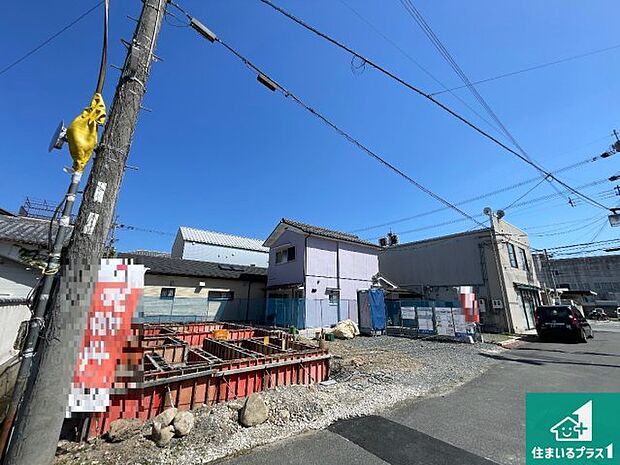現在の進捗状況です！順調に作業進行中、完成が待ち遠しいです！詳細の間取り等、お気軽にお問い合わせください！
