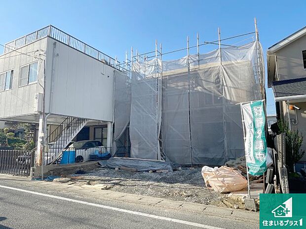 現在の進捗状況です！順調に作業進行中、完成が待ち遠しいです！詳細の間取り等、お気軽にお問い合わせください！