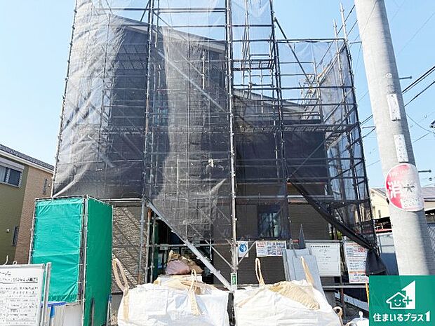 現在の進捗状況です！順調に作業進行中、完成が待ち遠しいです！詳細の間取り等、お気軽にお問い合わせください！