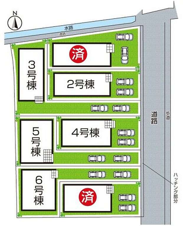 全7区画