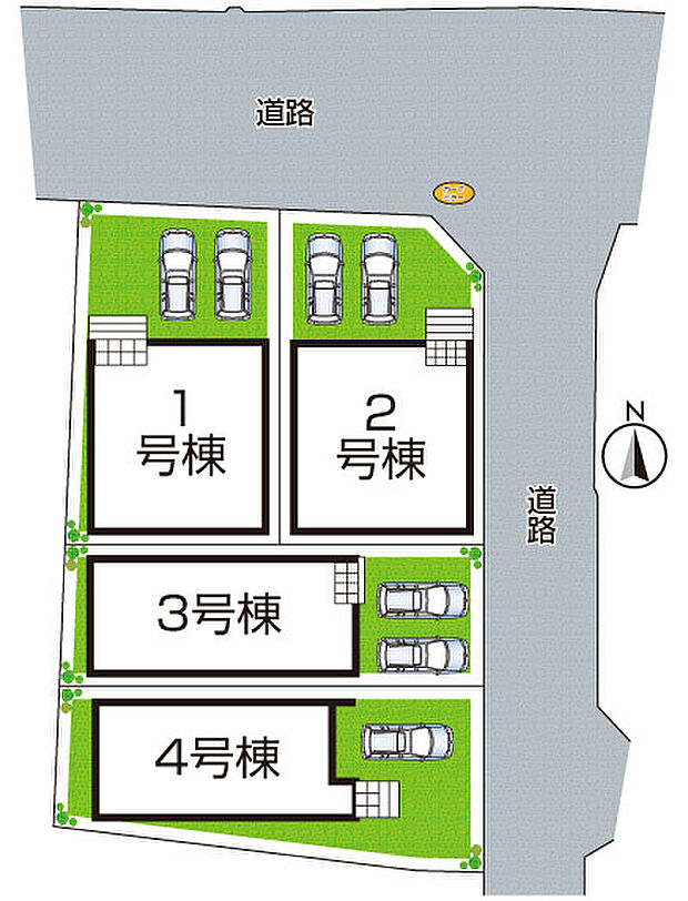 全4区画