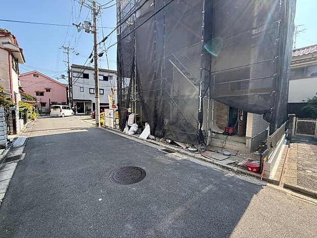 車通りの少ない前面道路！お子様がいらっしゃるご家族でも安心！