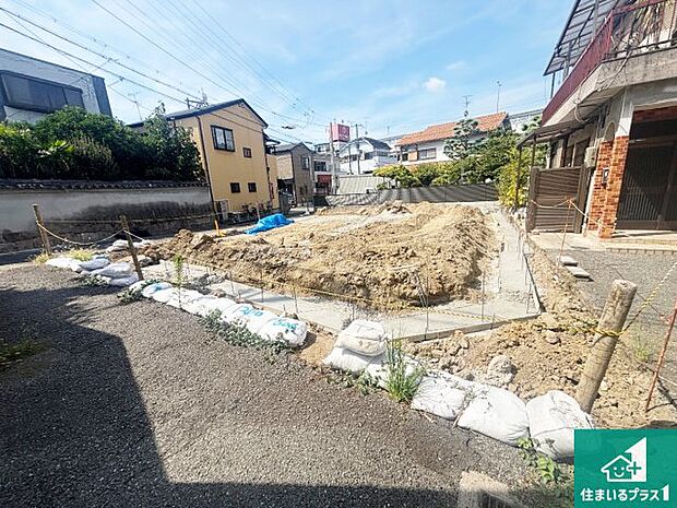 現在の進捗状況です！順調に作業進行中、完成が待ち遠しいです！詳細の間取り等、お気軽にお問い合わせください！
