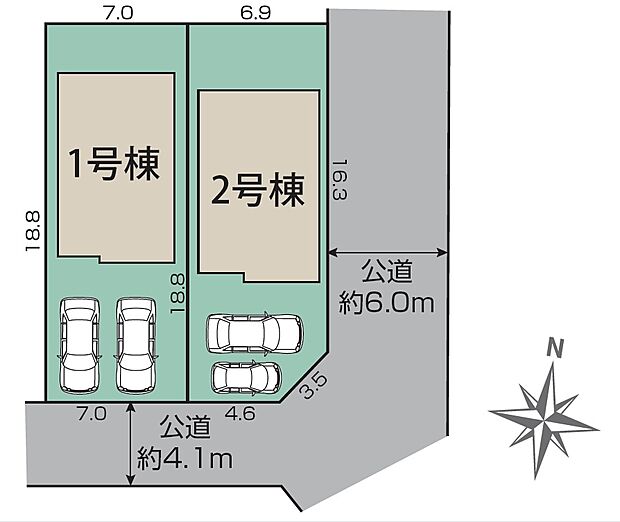 全2区画