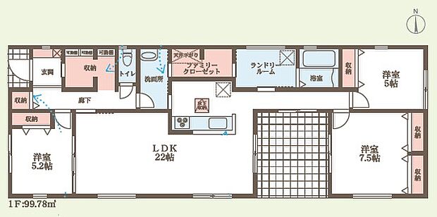 1区画