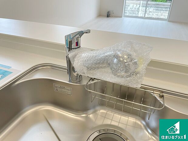 【キッチン水栓】簡単便利なレバー式！伸びる浄水器内蔵水栓！