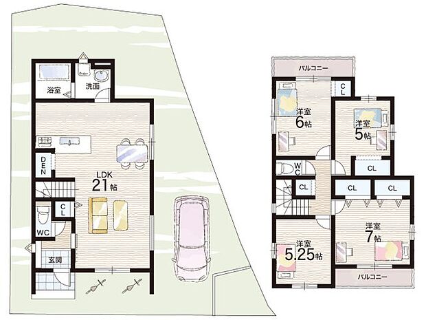 【4LDK】○味舌小学校・・・徒歩9分 ○第一中学校・・・徒歩11分