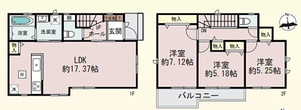【3LDK】○長瀬東小学校・・・徒歩3分 ○金岡中学校・・・徒歩10分
