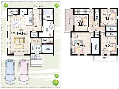 ○筑紫が丘小学校・・・徒歩6分 ○広陵中学校・・・徒歩9分 