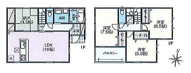 【3LDK+S(納戸)】○野田小学校・・・徒歩12分 ○野田中学校・・・徒歩10分