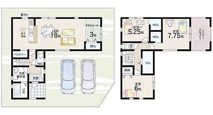 ○甲南第一小学校・・・徒歩９分 ○甲南中学校・・・徒歩１０分 