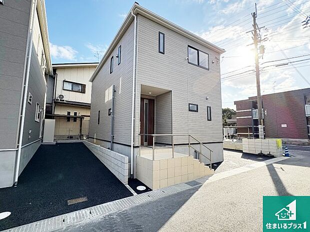 【外観】お客様に長く安心して住んでいだだける事にこだわった家づくり！住んでからのアフターサービスにもしっかりと取り組んでいます！