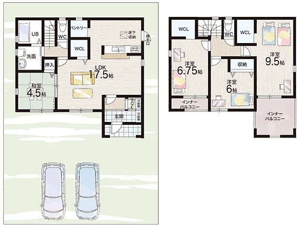 【4LDK】○神照小学校・・・徒歩23分 ○北中学校・・・徒歩30分