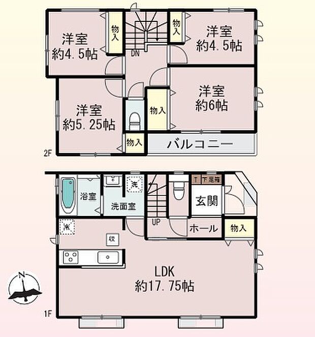 【4LDK】○黒山小学校・・・徒歩３分 ○美原中学校・・・徒歩１４分