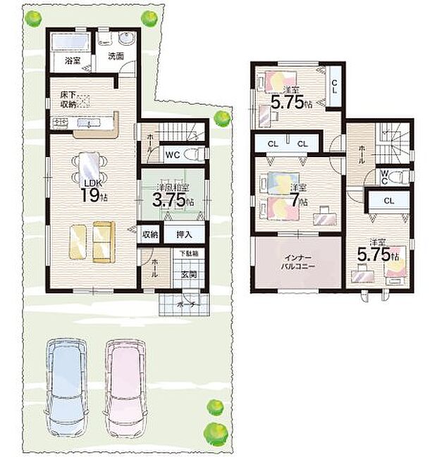 【4LDK】○大和郡山市立筒井小学校・・・徒歩7分 ○大和郡山市立郡山南中学校・・・徒歩6分
