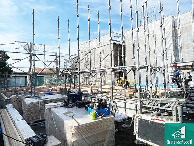 【外観】現在の進捗状況です！順調に作業進行中、完成が待ち遠しいです！詳細の間取り等、お気軽にお問い合わせください！