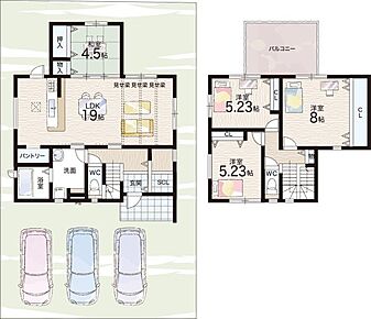 ○新庄小学校・・・徒歩32分 ○新庄中学校・・・徒歩34分 
