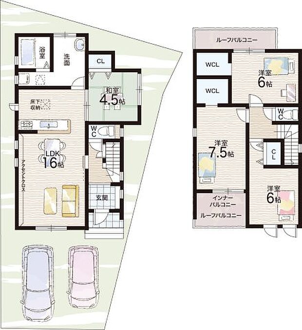 【4LDK】○南郷小学校・・・徒歩18分 ○南郷中学校・・・徒歩9分