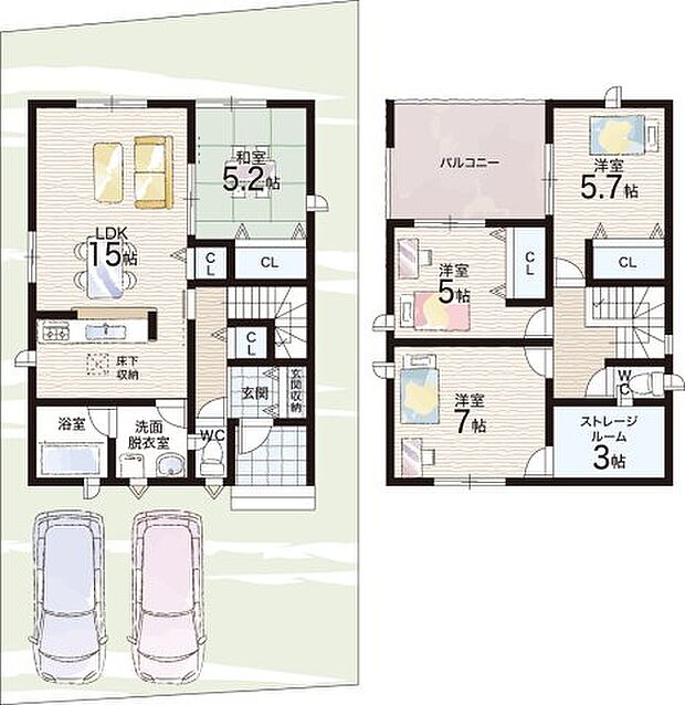 【4LDK+S(納戸)】○橋本小学校・・・徒歩26分 ○男山第三中学校・・・徒歩37分