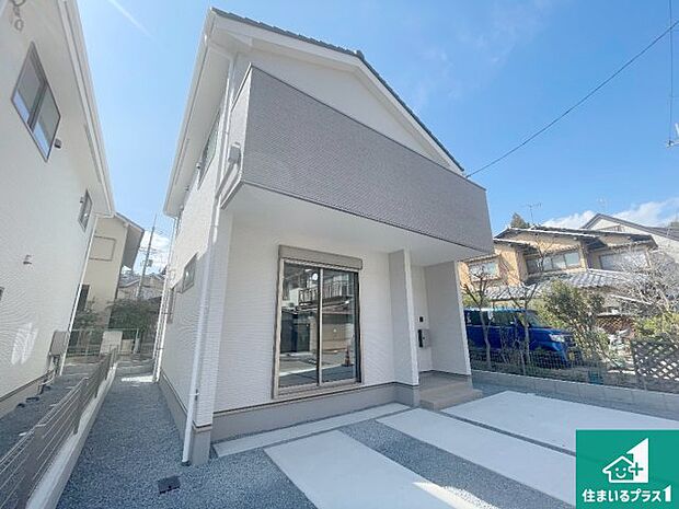 【外観】お客様に長く安心して住んでいだだける事にこだわった家づくり！住んでからのアフターサービスにもしっかりと取り組んでいます！