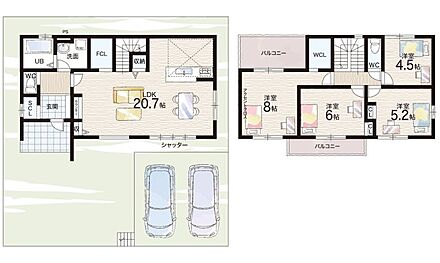 ○香陽小学校・・・徒歩1分 ○東香里中学校・・・徒歩8分 