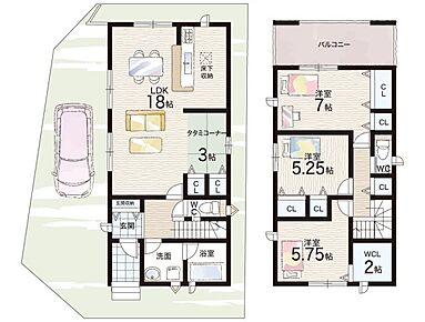○長瀬東小学校・・・徒歩10分 ○金岡中学校・・・徒歩11分 