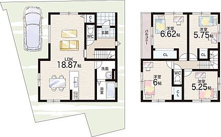 ○三日市小学校・・・徒歩9分 ○東中学校・・・徒歩14分 