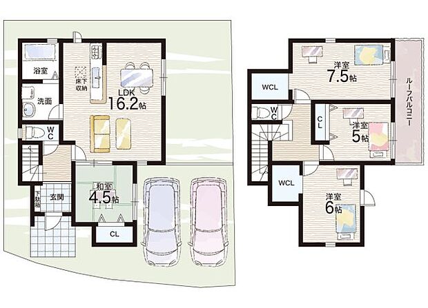 【4LDK】○三上小学校・・・徒歩14分 ○野洲中学校・・・徒歩53分