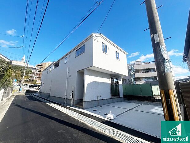 【外観】お客様に長く安心して住んでいだだける事にこだわった家づくり!住んでからのアフターサービスにもしっかりと取り組んでいます!