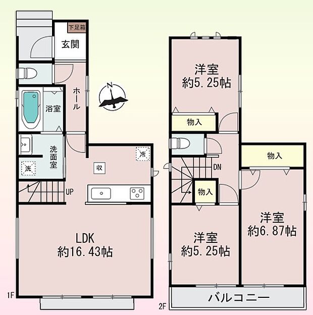 【3LDK】○日置荘小学校・・・徒歩5分 ○日置荘中学校・・・徒歩5分