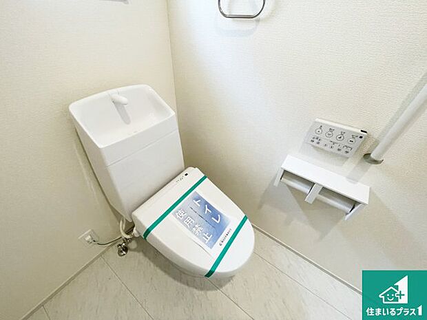 【トイレ】お手入れがしやすいトイレ。