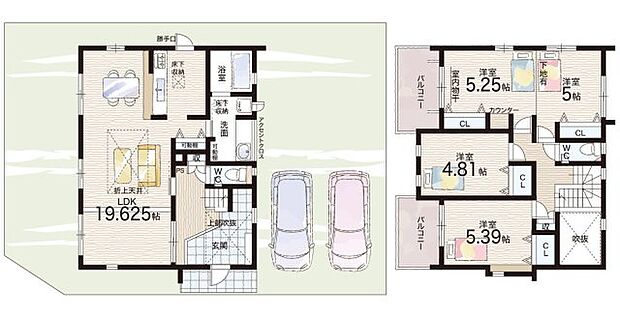 【3LDK】○山口小学校・・・徒歩22分 ○山口中学校・・・徒歩20分