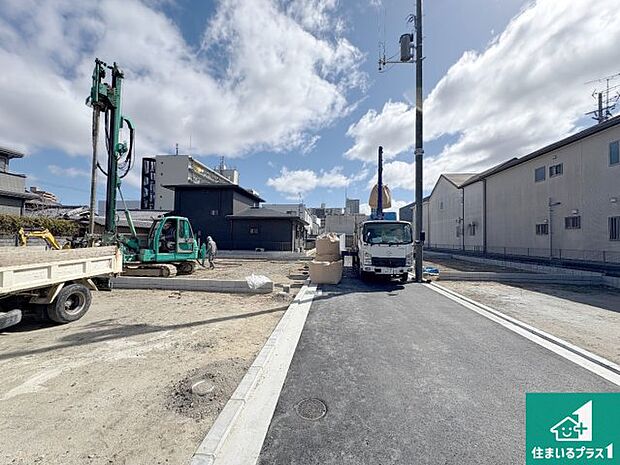 【外観】現在の進捗状況です!順調に作業進行中、完成が待ち遠しいです!詳細の間取り等、お気軽にお問い合わせください!