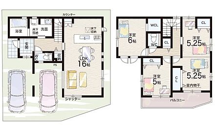 ○南甲子園小学校・・・徒歩11分 ○鳴尾中学校・・・徒歩19分 