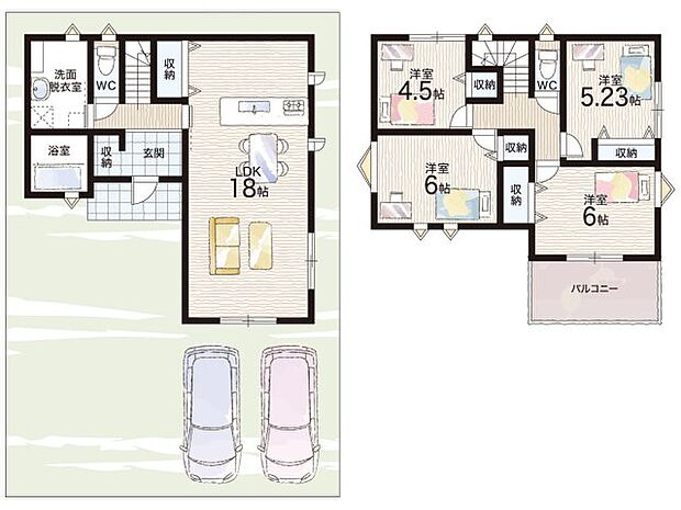 【4LDK】○郡山西小学校・・・徒歩19分 ○郡山西中学校・・・徒歩8分