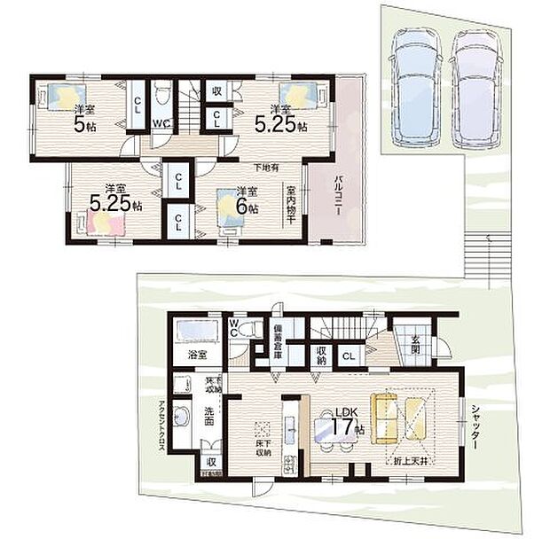 【3LDK】○鶴舞小学校・・・徒歩14分 ○登美ヶ丘中学校・・・徒歩23分