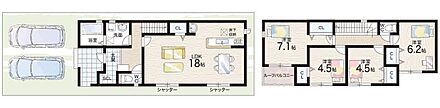 ○耳成南小学校・・・徒歩9分 ○八木中学校・・・徒歩14分 